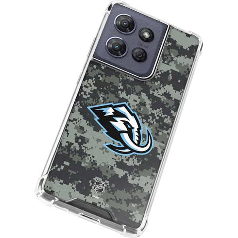 NHL Utah Mammoth DigiCamo Moto G Play 5G (2025) Clear Case